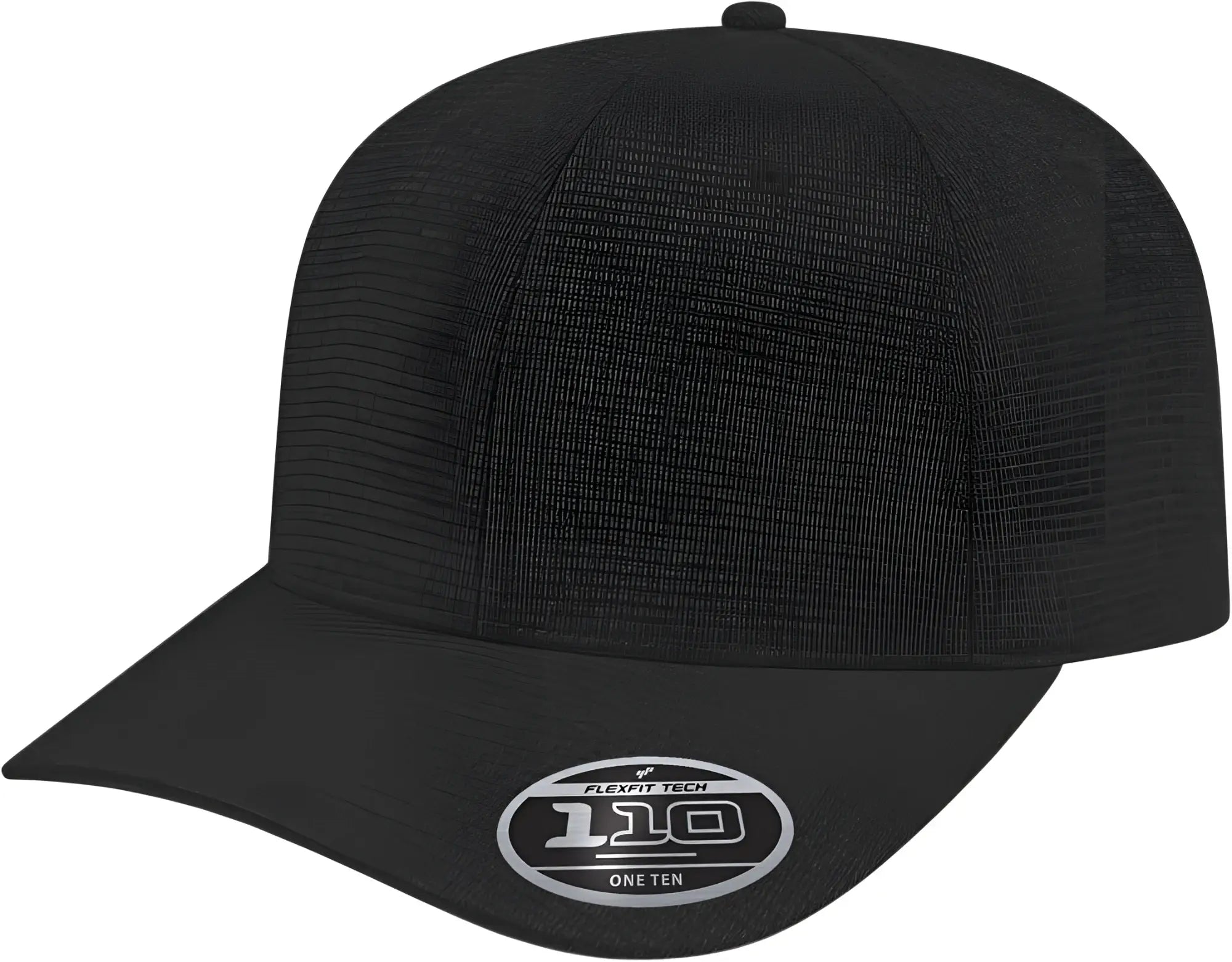 Cap America i8526 Flexfit 110 Ribbed TriBlend Snap Back Cap - Black - Black / OSFM