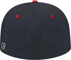 Cap America i8530 Flexfit Full Fabric Performance Cap - Black Red