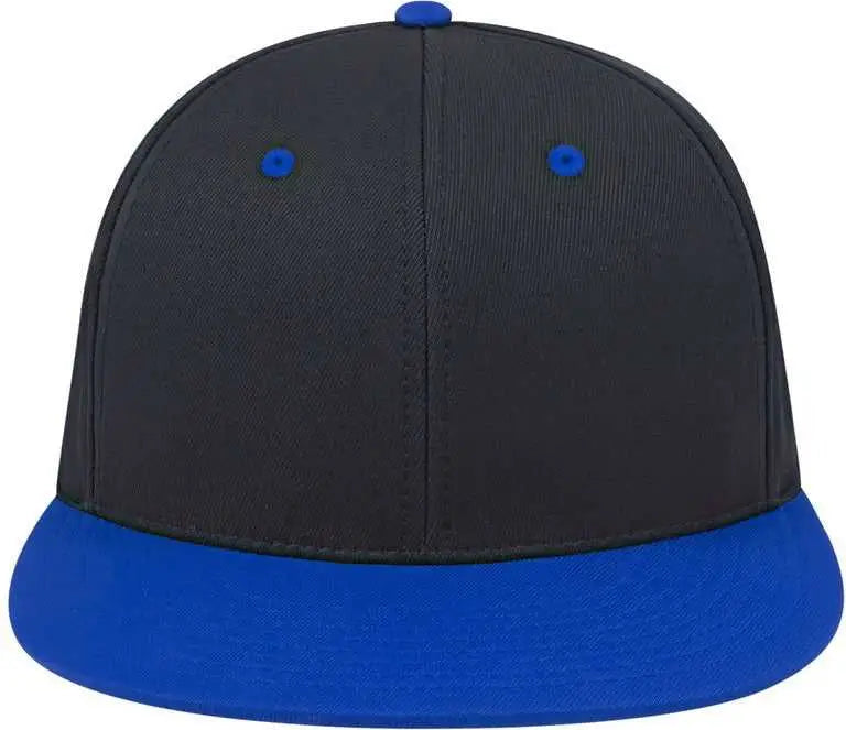 Cap America i8530 Flexfit Full Fabric Performance Cap - Black Royal