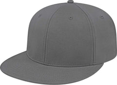Cap America i8530 Flexfit Full Fabric Performance Cap Graphite Graphite / XS
