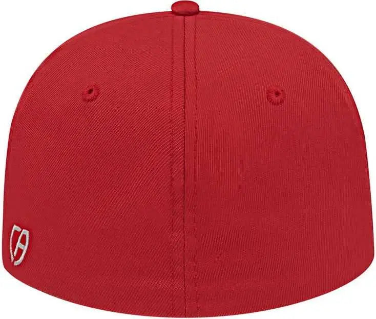 Cap America i8530 Flexfit Full Fabric Performance Cap - Red