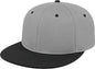 Cap America i8530 Flexfit Full Fabric Performance Cap Silver Black Silver Black / XS