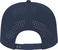 Cap America i8540 Premium Water Resistant Perforated Cap Navy Navy / One Size Fits Most