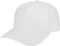 Cap America i8540 Premium Water Resistant Perforated Cap White White / One Size Fits Most