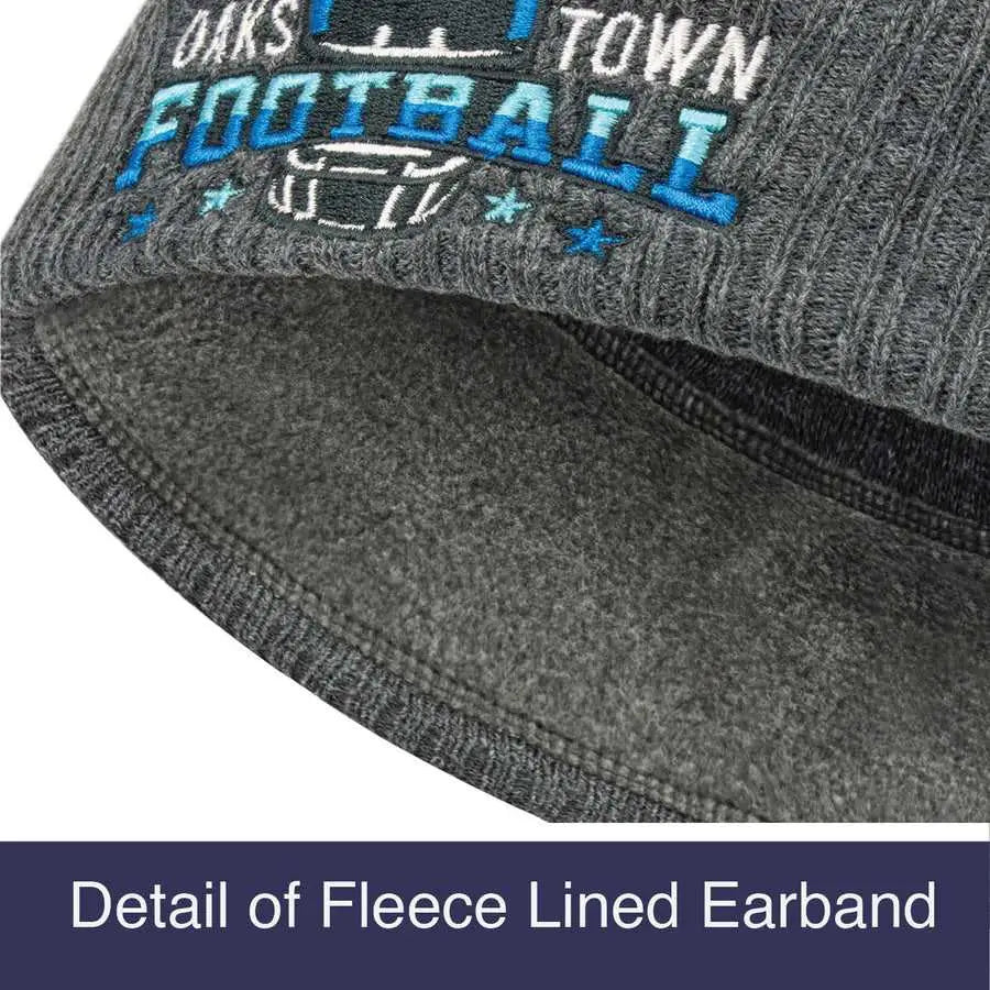 Cap America ik22 Knit Cap with Ribbed Cuff Beanie - Blaze - Blaze / One Size Fits Most