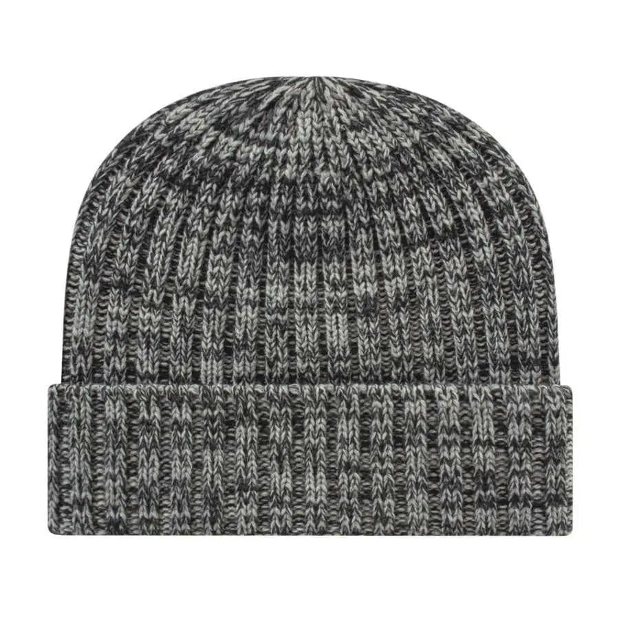 Cap America iK37 Sustainable Cuffed Knit with Polylana Fiber Black Black / One Size Fits Most