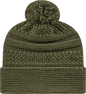 Cap America IK55 Cable Knit Beanie Olive Olive / One Size Fits Most