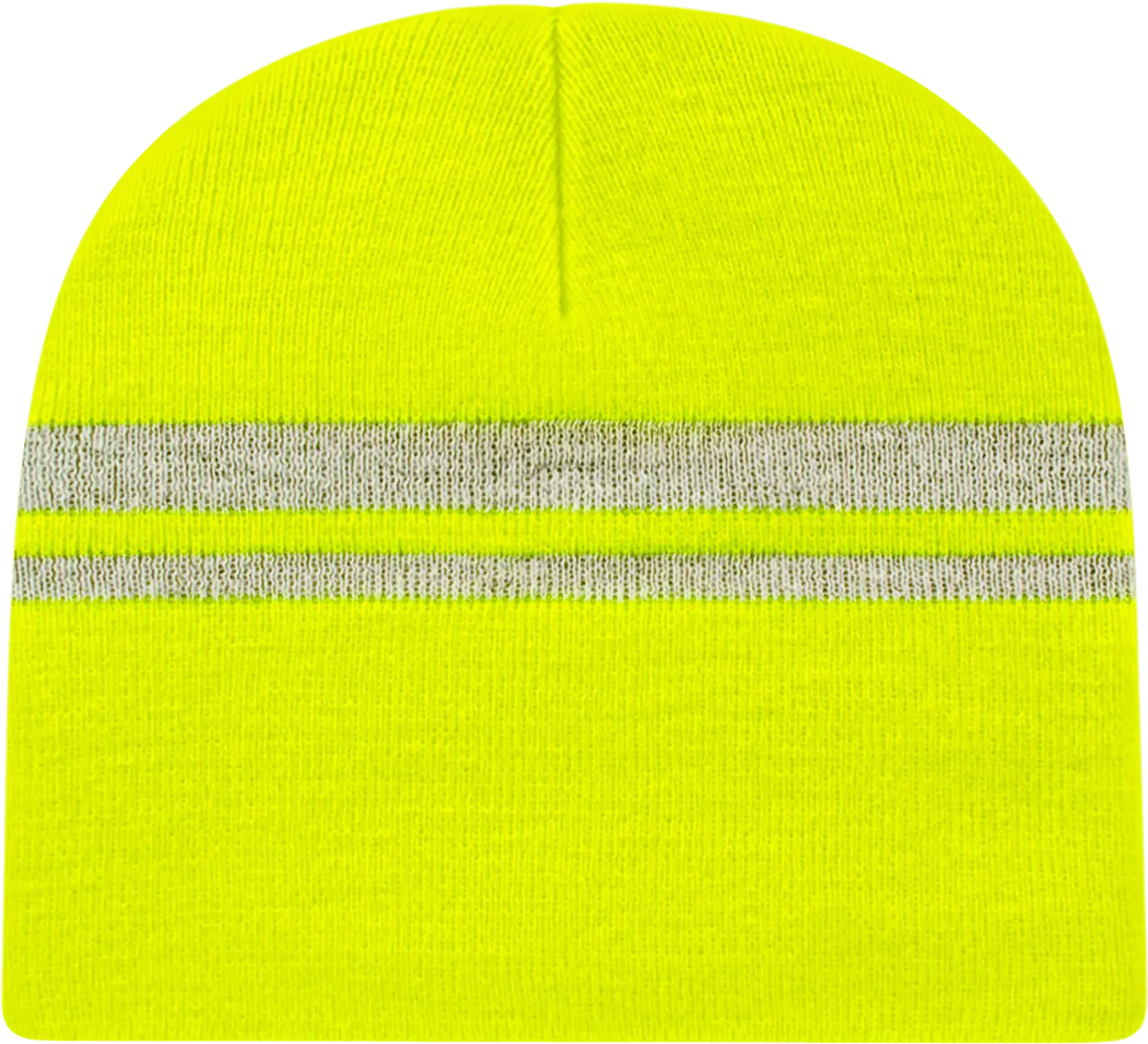 Cap America IK58 Reflective Beanie Safety Yellow Safety Yellow / One Size Fits Most