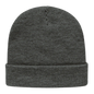 Cap America iK70 In Stock Waffle Knit Beanie with Cuff Dark Heather Dark Gray / One Size Fits Most