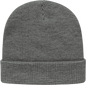 Cap America iK70 In Stock Waffle Knit Beanie with Cuff Light Heather Light Gray / One Size Fits Most