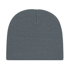 Cap America iK75 In Stock Waffle Beanie Slate Dark Gray / One Size Fits Most