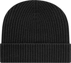 Cap America iK8550 Premium Cuffed Knit Beanie - Black - Black / One Size Fits Most