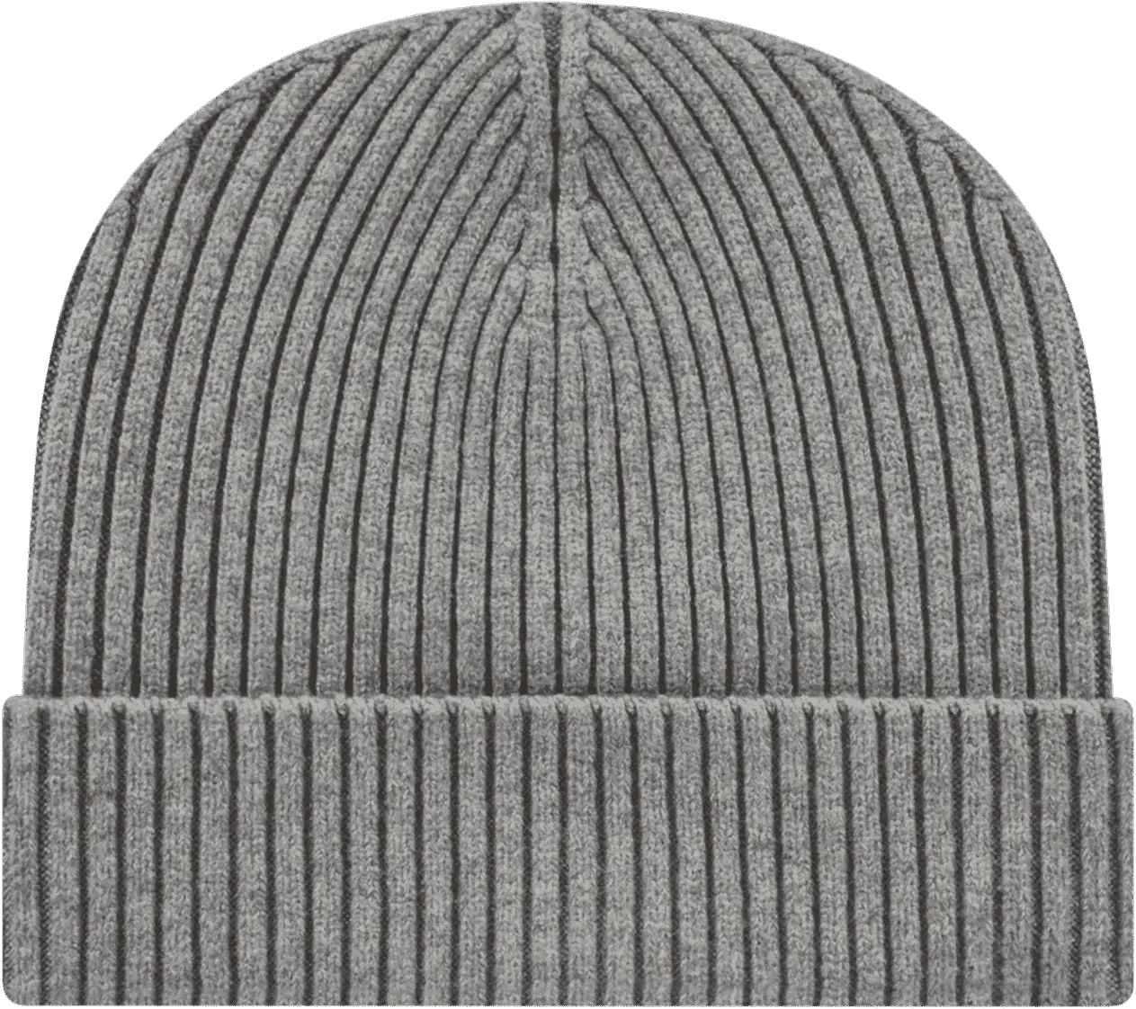 Cap America iK8550 Premium Cuffed Knit Beanie Heather Gray Gray / One Size Fits Most