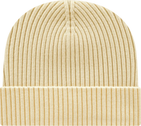 Cap America iK8550 Premium Cuffed Knit Beanie Ivory Ivory / One Size Fits Most