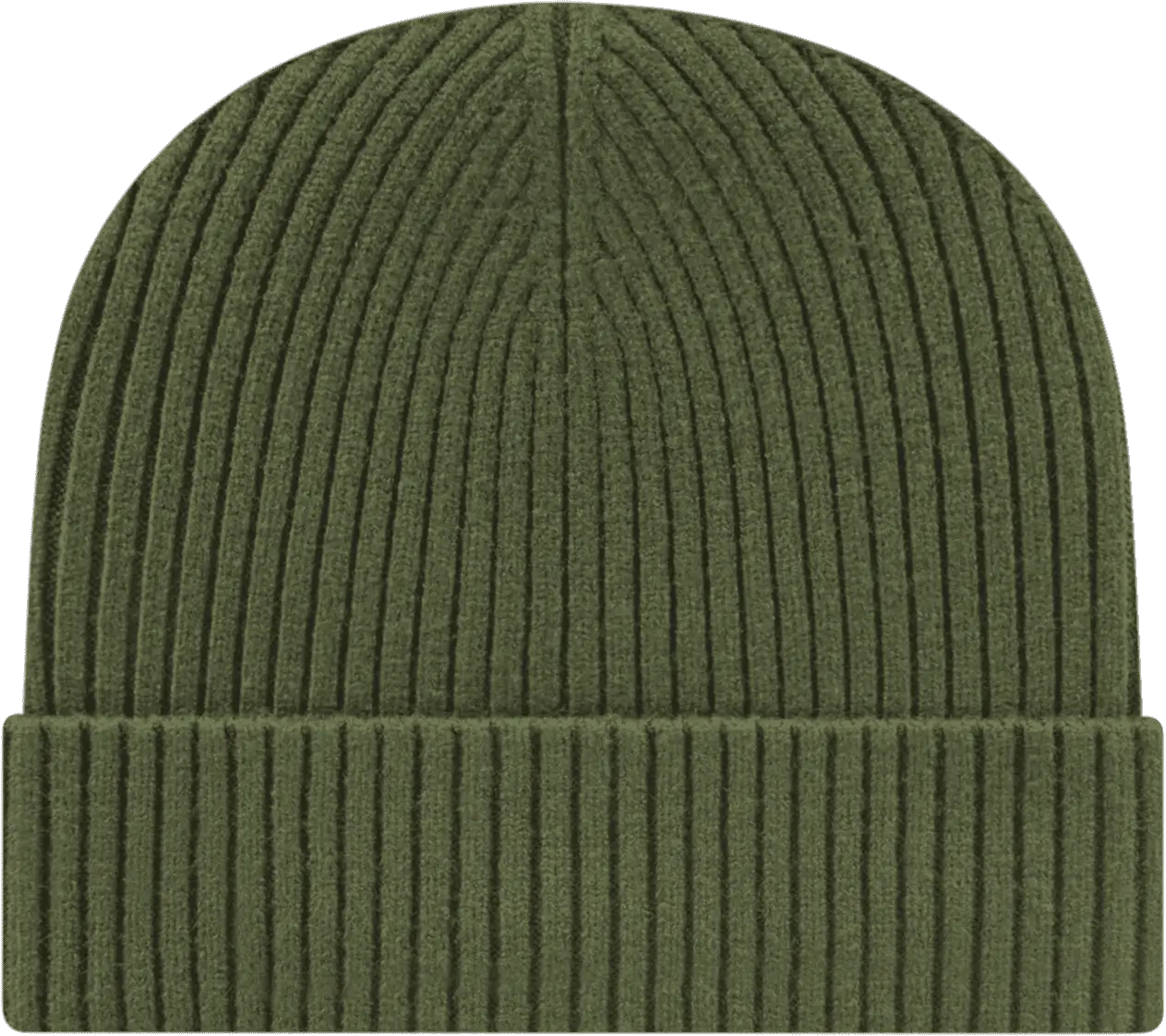 Cap America iK8550 Premium Cuffed Knit Beanie Olive Olive / One Size Fits Most