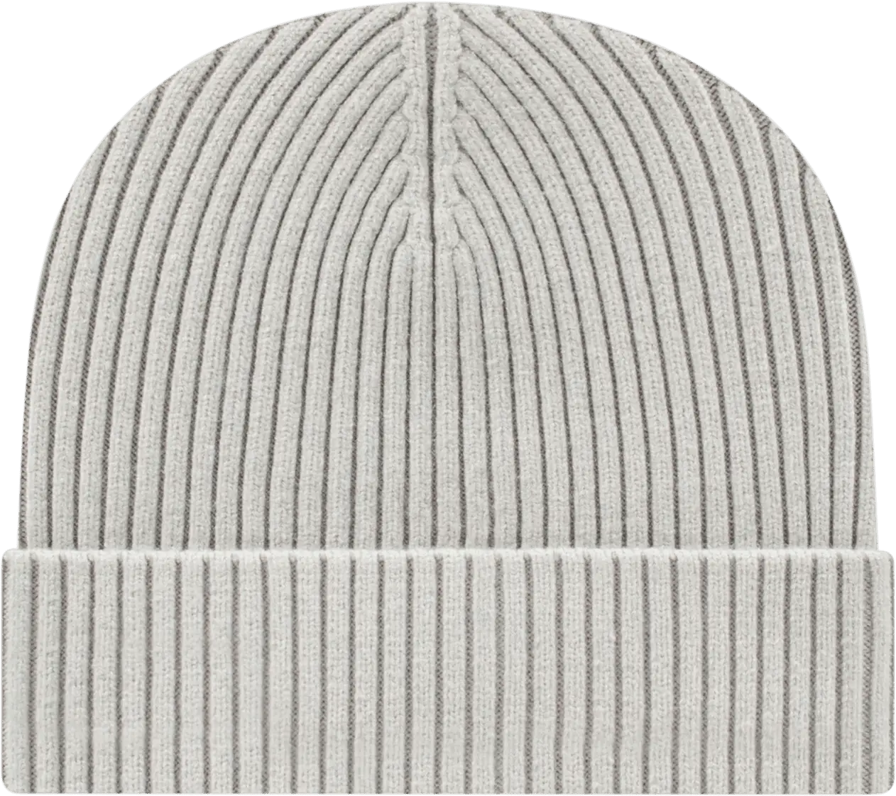 Cap America iK8550 Premium Cuffed Knit Beanie Silver Light Gray / One Size Fits Most