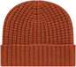Cap America iK8552 Premium Waffle Knit with Cuff - Rust - Maroon / One Size Fits Most
