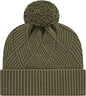 Cap America ik8554 Premium Diagonal Weave Knit Cap with Cuff Beanie olive olive / One Size Fits Most