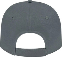 Cap America PB001 Full Fabric Price Buster Cap - Charcoal - Charcoal / One Size Fits Most