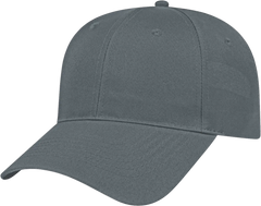 Cap America PB001 Full Fabric Price Buster Cap - Charcoal - Charcoal / One Size Fits Most
