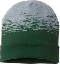 Cap America RKS12 USA Made Static Cuffed Beanie - Forest Green Heather - Forest / One Size Fits Most