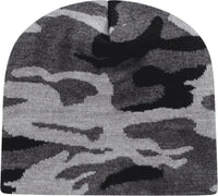 Cap America RKUC9 USA Made Urban Camo Knit Beanie Urban Camo Multi Colored / One Size Fits Most