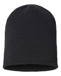 Cap America SKN28 Sustainable Knit Cap - Black - Black / One Size Fits Most