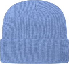 Cap America TKN24 USA Made Knit Cap with Cuff Beanie Carolina Blue Columbia Blue / One Size Fits Most