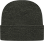 Cap America TKN24 USA Made Knit Cap with Cuff Beanie Dark Heather Dark Gray / One Size Fits Most
