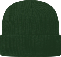Cap America TKN24 USA Made Knit Cap with Cuff Beanie Forest Green Forest / One Size Fits Most