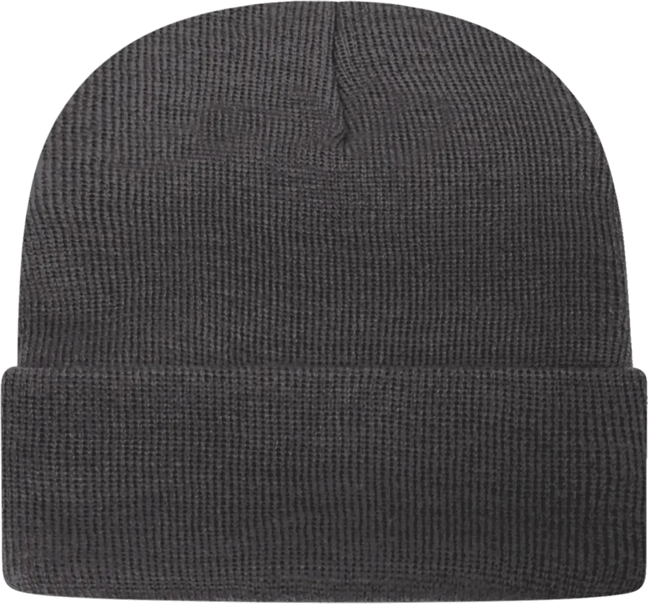 Cap America TKN24 USA Made Knit Cap with Cuff Beanie Iron Gray Dark Gray / One Size Fits Most