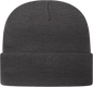 Cap America TKN24 USA Made Knit Cap with Cuff Beanie Iron Gray Dark Gray / One Size Fits Most