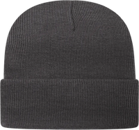 Cap America TKN24 USA Made Knit Cap with Cuff Beanie Iron Gray Dark Gray / One Size Fits Most