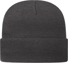 Cap America TKN24 USA Made Knit Cap with Cuff Beanie Iron Gray Dark Gray / One Size Fits Most