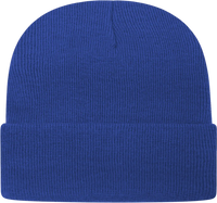 Cap America TKN24 USA Made Knit Cap with Cuff Beanie - Sesame Blue - Blue / One Size Fits Most