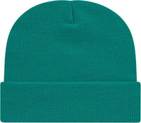 Cap America TKN24 USA Made Knit Cap with Cuff Beanie Teal Teal / One Size Fits Most