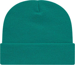 Cap America TKN24 USA Made Knit Cap with Cuff Beanie Teal Teal / One Size Fits Most