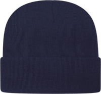 Cap America TKN24 USA Made Knit Cap with Cuff Beanie True Navy Navy / One Size Fits Most