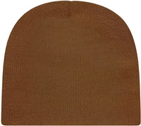 Cap America TKN28 USA Made 8 12’’ Beanie Cider Brown / One Size Fits Most
