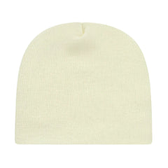 Cap America TKN28 USA Made 8 12’’ Beanie Ivory Ivory / One Size Fits Most