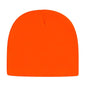 Cap America TKN28 USA Made 8 12’’ Beanie Neon Blaze Orange Blaze / One Size Fits Most