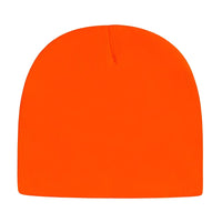 Cap America TKN28 USA Made 8 12’’ Beanie Neon Blaze Orange Blaze / One Size Fits Most