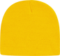 Cap America TKN28 USA Made Knit Beani - Arctic Yellow - Yellow / One Size Fits Most
