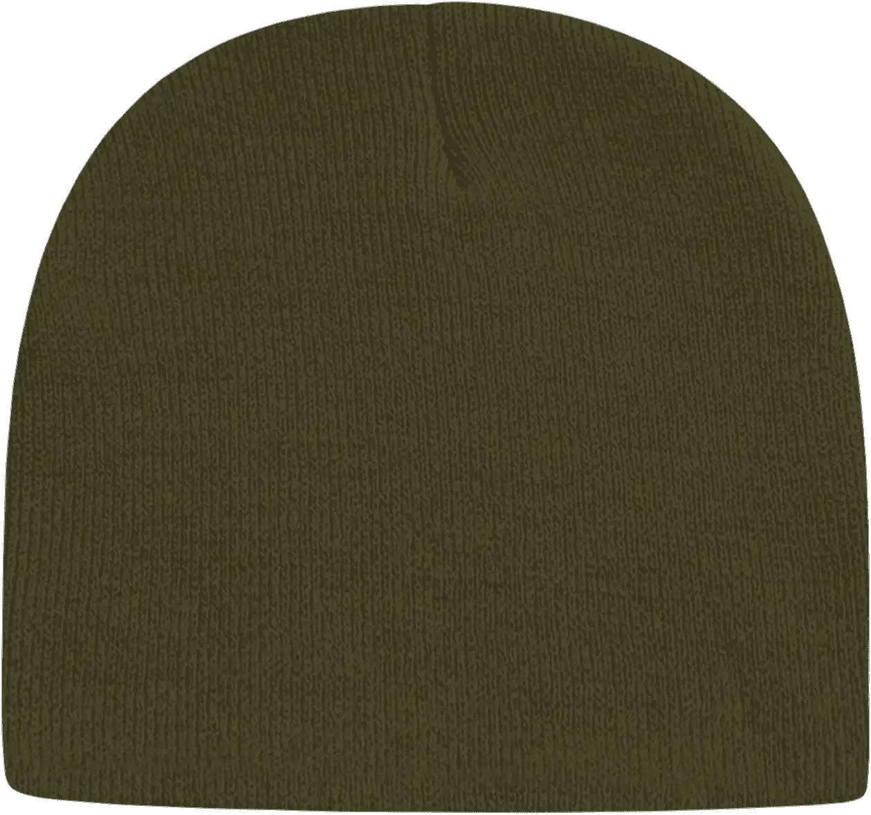 Cap America TKN28 USA Made Knit Beani Arctic YellowOlive Olive / One Size Fits Most