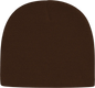 Cap America TKN28 USA Made Knit Beani - Chocolate Brown - Coffee / One Size Fits Most