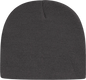 Cap America TKN28 USA Made Knit Beani Iron Gray Dark Gray / One Size Fits Most