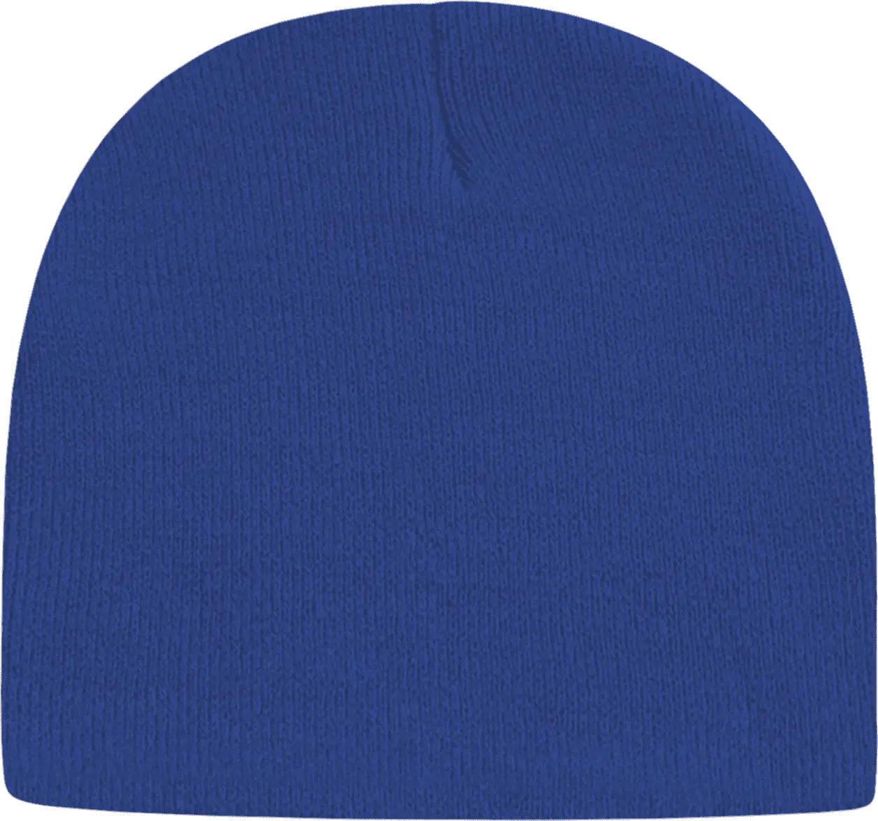 Cap America TKN28 USA Made Knit Beani Sesame Blue Blue / One Size Fits Most