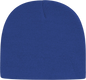 Cap America TKN28 USA Made Knit Beani Sesame Blue Blue / One Size Fits Most