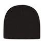 Cap America TKN28 USA Made Knit Beanie Black Black / One Size Fits Most