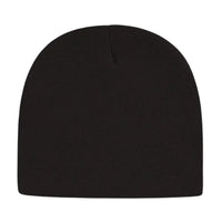 Cap America TKN28 USA Made Knit Beanie Black Black / One Size Fits Most